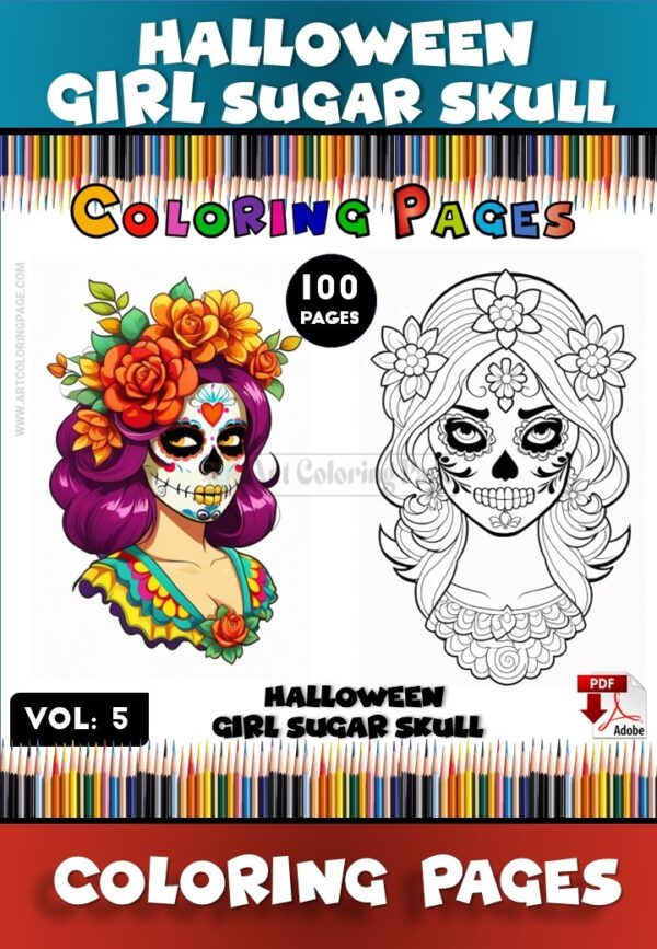 Unleash Your Creativity with Sugar Skull Colors Vol 5