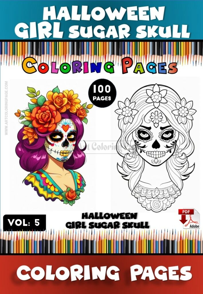 Unleash Your Creativity with Sugar Skull Colors Vol 5