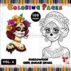 Discover Artistic Expression with Skull Coloring Vol 6