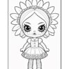 Discover Dark Beauty with Gothic Dolls Coloring Vol 6