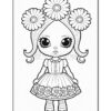 Discover Dark Beauty with Gothic Dolls Coloring Vol 6