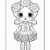 Unleash Your Creativity with Gothic Doll Coloring Vol 7