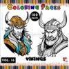 Unleash Your Creativity with Coloring Sheets Viking Vol 16
