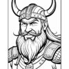 Unleash Your Creativity with Coloring Sheets Viking Vol 16Diapositive3