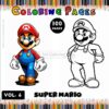 Unleash Your Creativity with Mario Coloring Printable Vol 6!
