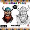 Unleash Your Creativity with Vikings Coloring Books Vol 8