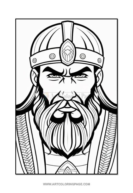 Unleash Your Creativity with Viking Coloring Book Vol 8Diapositive4