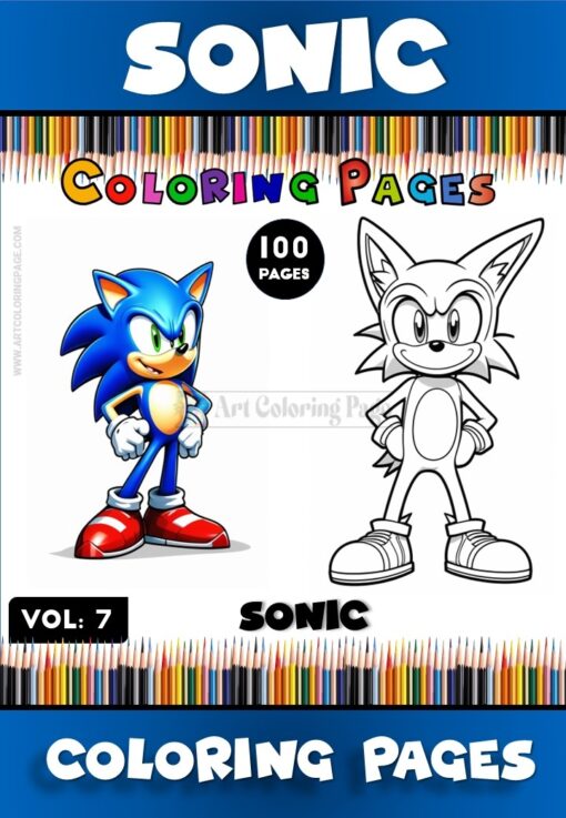 Unleash Your Imagination with Sonic Color Pages Vol 7