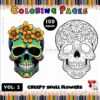 Step into a world of creativity and relaxation with Skull Drawing Coloring Pages Vol. 2! This extraordinary collection of 100 intricately designed skulls is crafted to inspire both young and old alike. Whether you’re seeking a fun activity for your children or a calming escape for yourself, these pages offer the perfect blend of art and mindfulness.