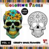 Step into a world of color and culture with our Sugar Skull Coloring Pages Vol 6! Featuring 100 intricately designed sugar skulls inspired by the rich traditions of Día de los Muertos, this collection is perfect for those who appreciate art with a story.