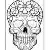 Celebrate Creativity with Sugar Skull Coloring Pages Vol 6 - 100 Pages
