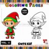 Discover the Enchanting World of Elves Coloring Book Vol. 11