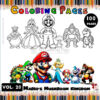 Discover the Magic of Super Mario Coloring Sheets Vol. 20
