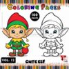Spark Creativity with Elf on the Shelf Coloring Pages Vol. 12!