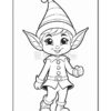 Elf Coloring Pages 100 Enchanting Designs to Spark Creativity and Wonder