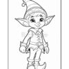 Elf Coloring Pages 100 Enchanting Designs to Spark Creativity and Wonder