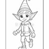 Elf Coloring Pages 100 Enchanting Designs to Spark Creativity and Wonder