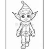 Magical Elf Coloring Book for Kids Vol. 15 100 Enchanting Designs