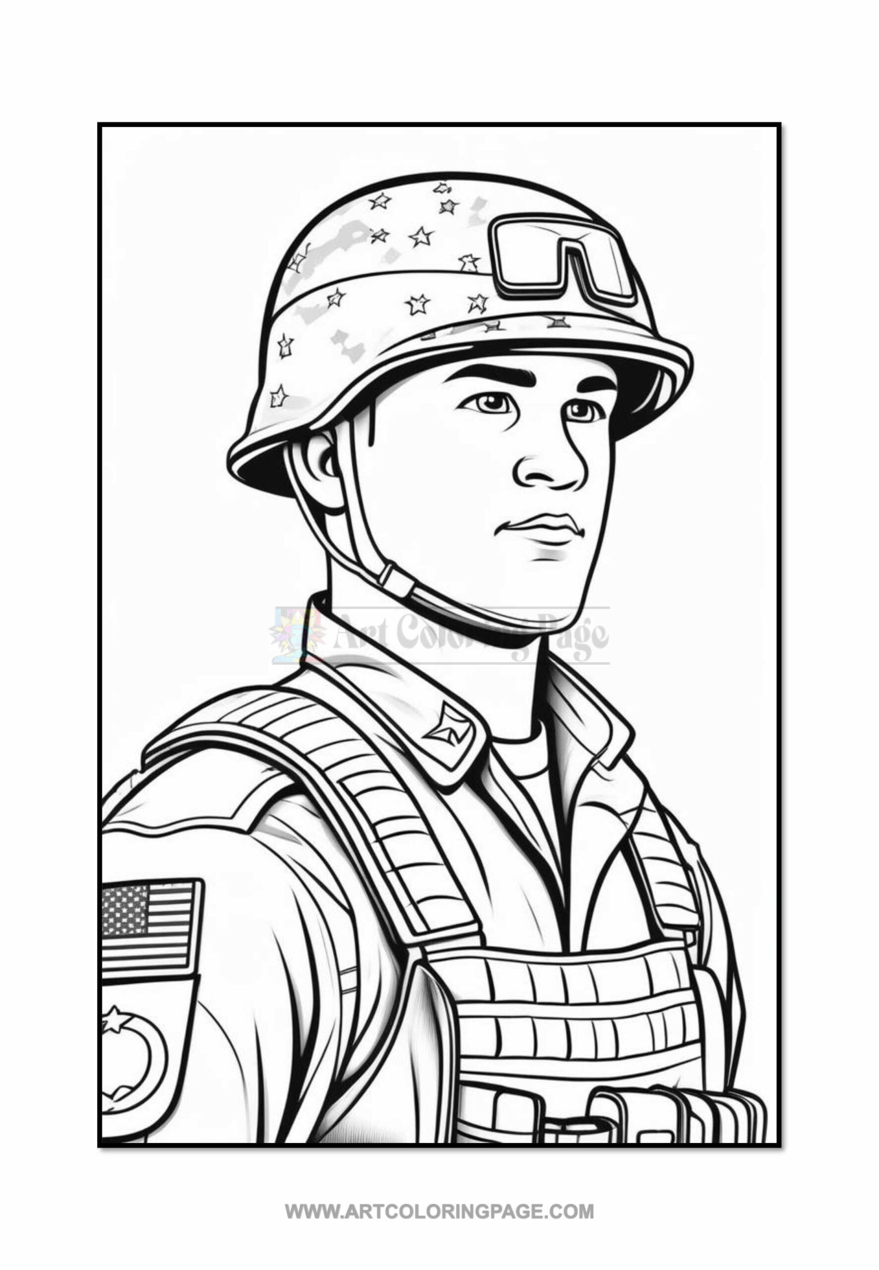 Soldier Inside Cave Coloring Page Vol 2 100 Unique Designs Instant Soldier Inside Cave Coloring Page Vol 2 100 Unique Designs Instant