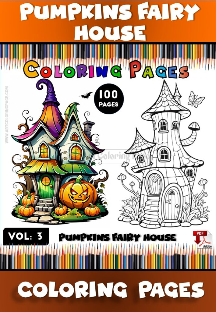 Celebrate the Season with Coloring Pages of Pumpkins Vol 3 Diapositive1