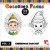 Christmas Elf Printables Vol 2 – A Magical Holiday Coloring Experience