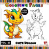 Color Your World with Dragon Coloring Sheet Vol 20!