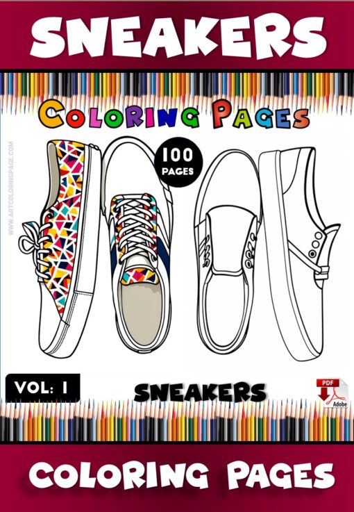 Colorful Sneakers Vol 1 Add a Splash of Fun to Your Creativity!