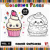 Creative Fun for All Ages Coloring Pages for Cupcakes Vol 11