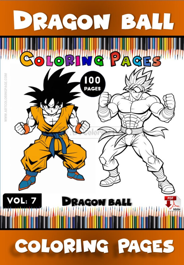 Dive into Adventure with Dragon Ball Coloring Pages Vol. 7!