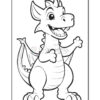 Dive into Adventure with Dragons Coloring Pages Vol 26!