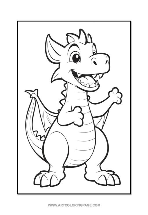 Dive into Adventure with Dragons Coloring Pages Vol 26!