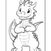 Dive into Adventure with Dragons Coloring Pages Vol 26!