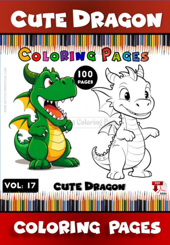 Dive into Creativity with Print Dragon Coloring Pages Vol 17!