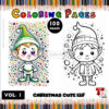 Enchanting Elf Coloring Page Vol 1 – Your Portal to Calm and Creativity