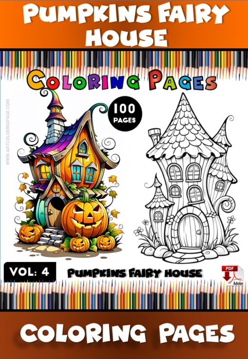 Fall in Love with Creativity Pumpkin Color Vol 4
