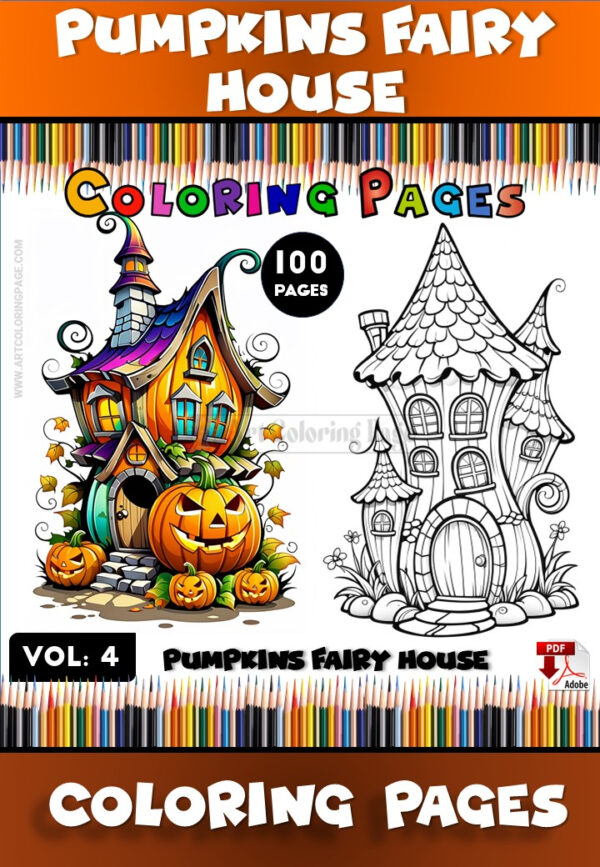 Fall in Love with Creativity Pumpkin Color Vol 4