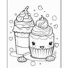 Get Ready for Sweet Fun with Cupcake Coloring Page Vol 1!Diapositive4