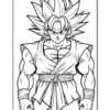 Ignite Your Imagination with Coloring Pages Dragon Ball Z Vol. 5!