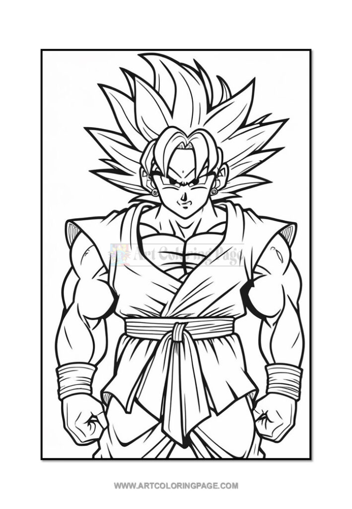 Unleash Your Creativity with Dragon Ball Coloring Pages collections!