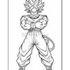 Ignite Your Imagination with Coloring Pages Dragon Ball Z Vol. 5!