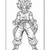 Ignite Your Imagination with Coloring Pages Dragon Ball Z Vol. 5!