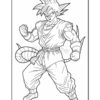 Ignite Your Imagination with Coloring Pages Dragon Ball Z Vol. 5!
