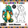 Ignite Your Imagination with Dragon Coloring Pages Vol 19!