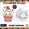 Satisfy Your Sweet Tooth with Cupcake Coloring Sheet Vol 3!
