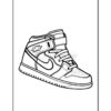 Step into Creativity with Coloring Pages Sneakers Vol 2Diapositive3