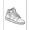Step into Creativity with Coloring Pages Sneakers Vol 2Diapositive4