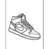 Step into Creativity with Coloring Pages Sneakers Vol 2Diapositive5