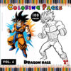Transform Your Imagination with Goku Dragon Ball Z Coloring Pages Vol. 6!
