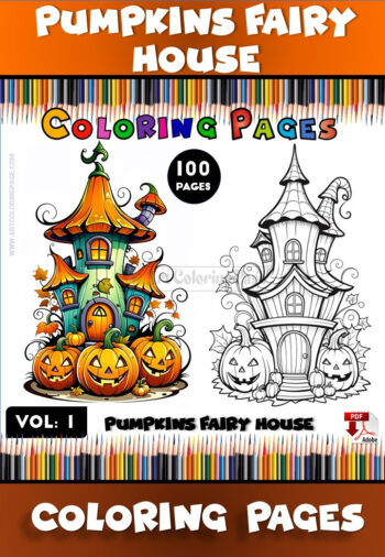 Unleash Creative Fun with Pumpkin Coloring Pages Vol 1