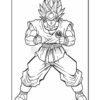 Unleash Your Creativity with Dragon Ball Color Pages Vol. 4!